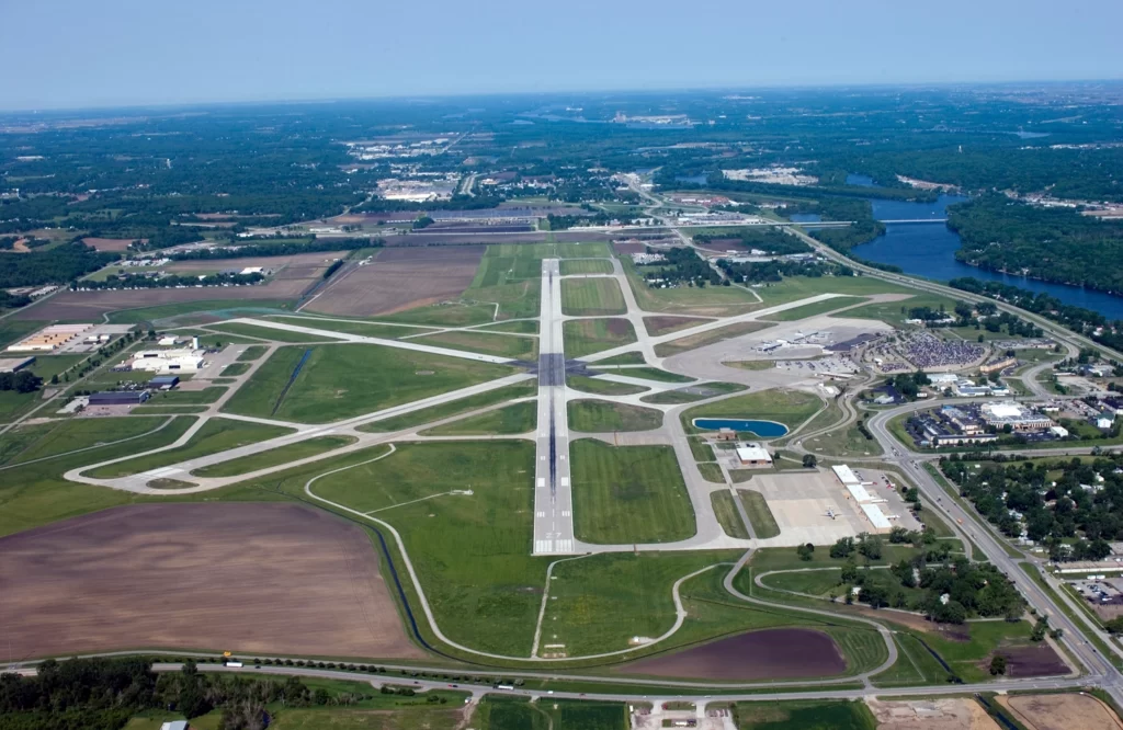 Why does an airplane need more runway when landing compared with taking off1