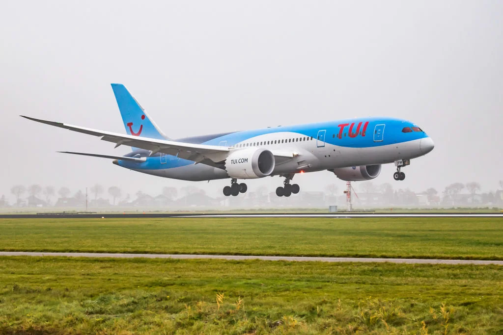 Why does an airplane need more runway when landing compared with taking off2